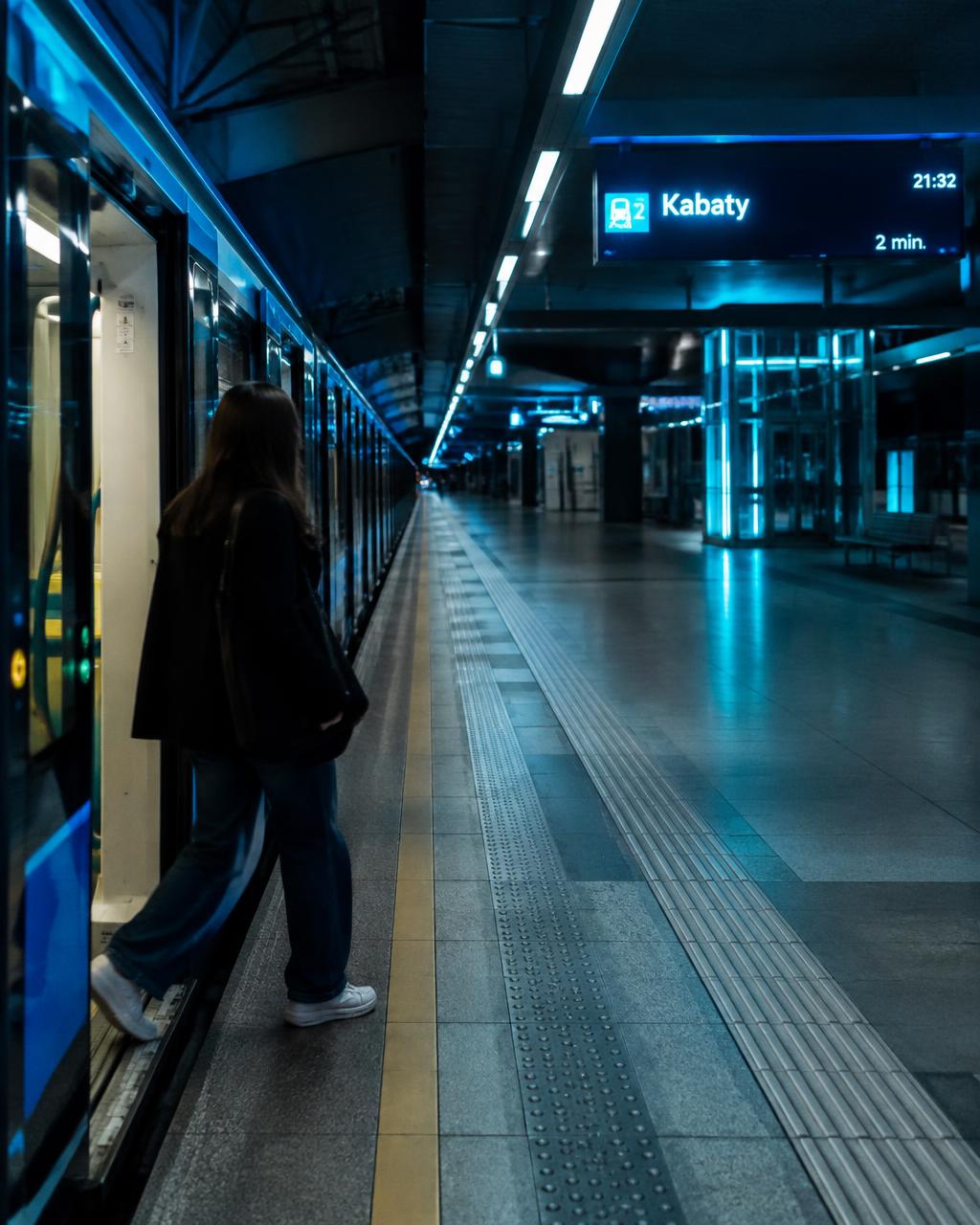 From the station